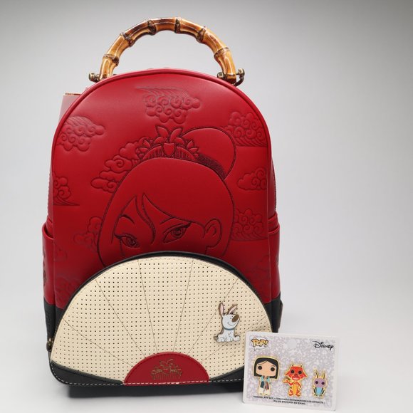mulan pin backpack